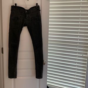 Free people black pants size 25